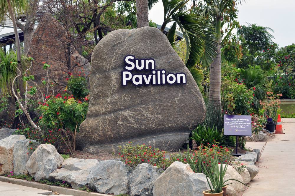 SUN PAVILION in Gardens by the Bay